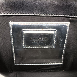 Pre-owned Bvlgari SERPENTI FOREVER Silver Patent  shoulderbag | stylenewstar
