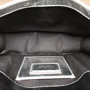 Pre-owned Bvlgari SERPENTI FOREVER Silver Patent  shoulderbag | stylenewstar