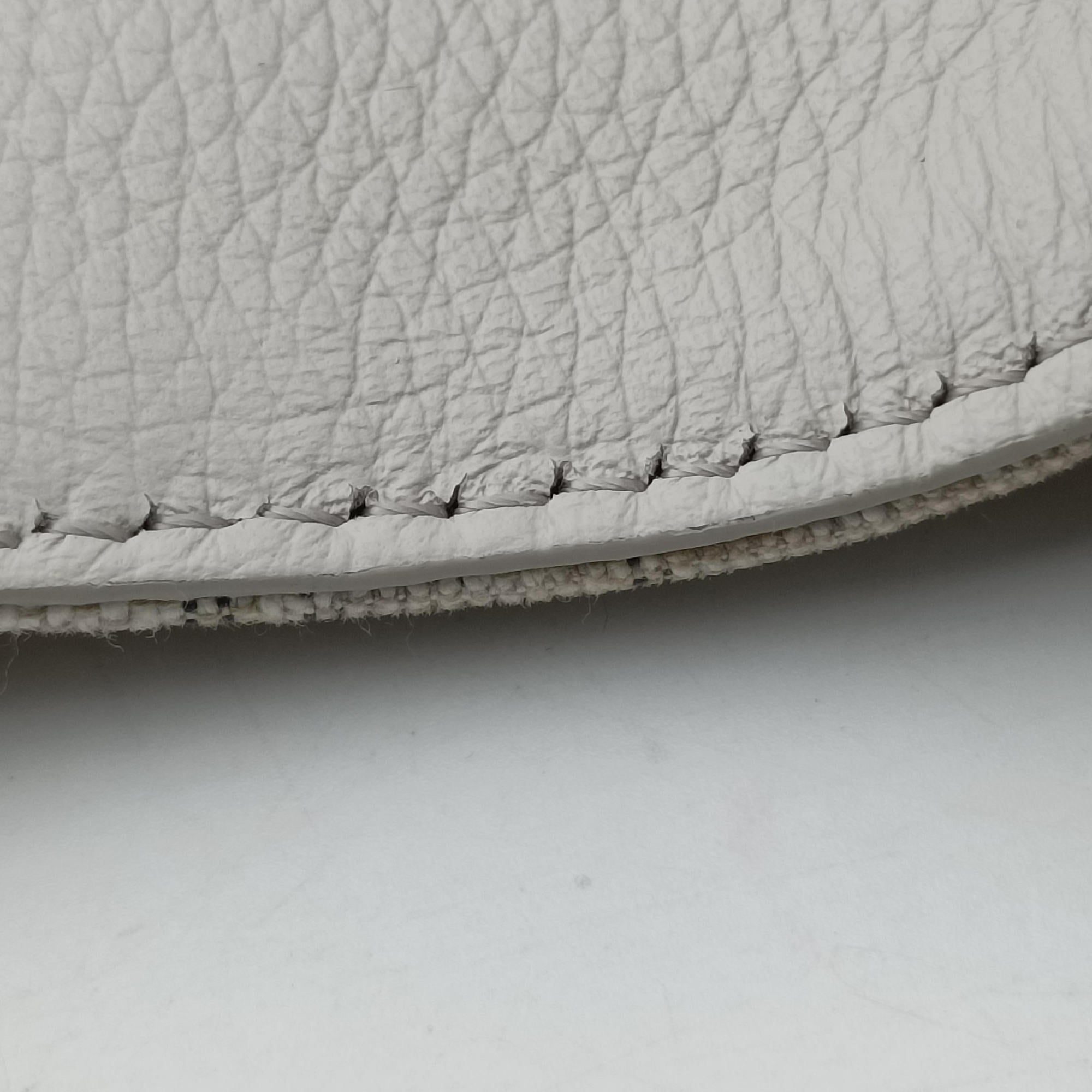 Pre-owned Christian Dior Saddle White Jacquard × Leather  bum bag/waist bag | stylenewstar