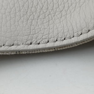 Pre-owned Christian Dior Saddle White Jacquard × Leather  bum bag/waist bag | stylenewstar