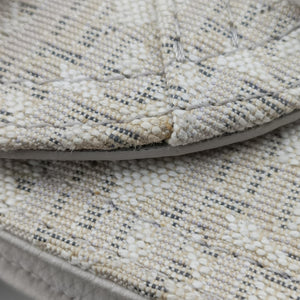 Pre-owned Christian Dior Saddle White Jacquard × Leather  bum bag/waist bag | stylenewstar