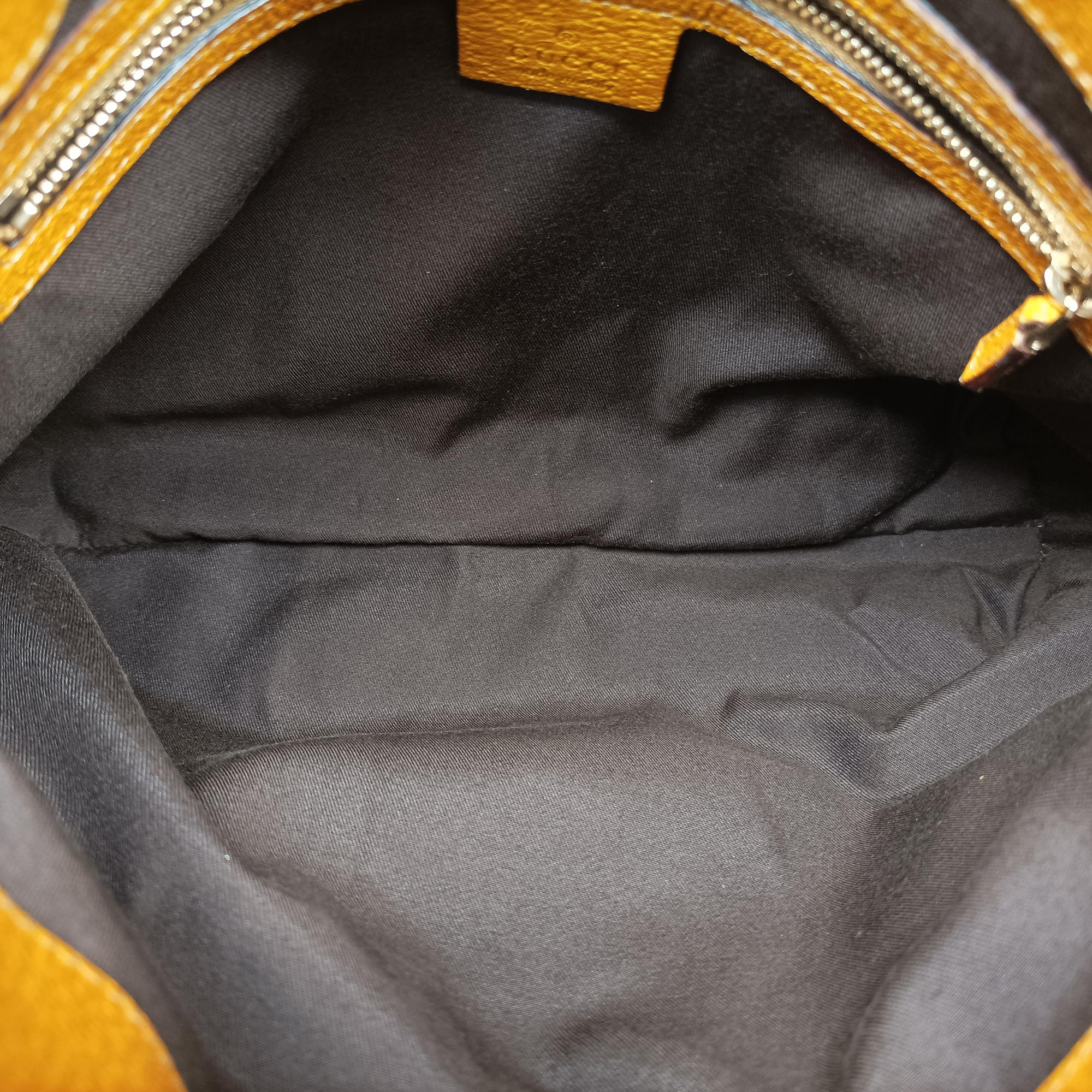 Pre-owned Gucci Horsebit Hobo Yellow Suede×leather 137388 shoulderbag | stylenewstar