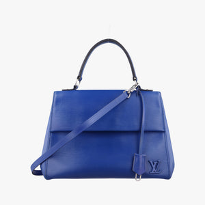 Pre-owned Louis Vuitton Cluny MM Navy Epi M41299 shoulderbag | stylenewstar