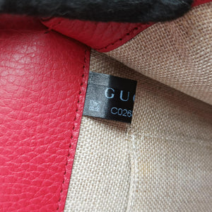 Secondhand Gucci Interlocking G Red Leather 510304 shoulderbag | stylenewstar