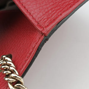 Secondhand Gucci Interlocking G Red Leather 510304 shoulderbag | stylenewstar
