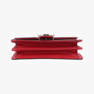 Secondhand Gucci Interlocking G Red Leather 510304 shoulderbag | stylenewstar