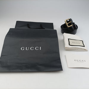 Pre-owned Gucci Ophidia Red×Black Suede× Leather 517076 bum bag/waist bag | stylenewstar