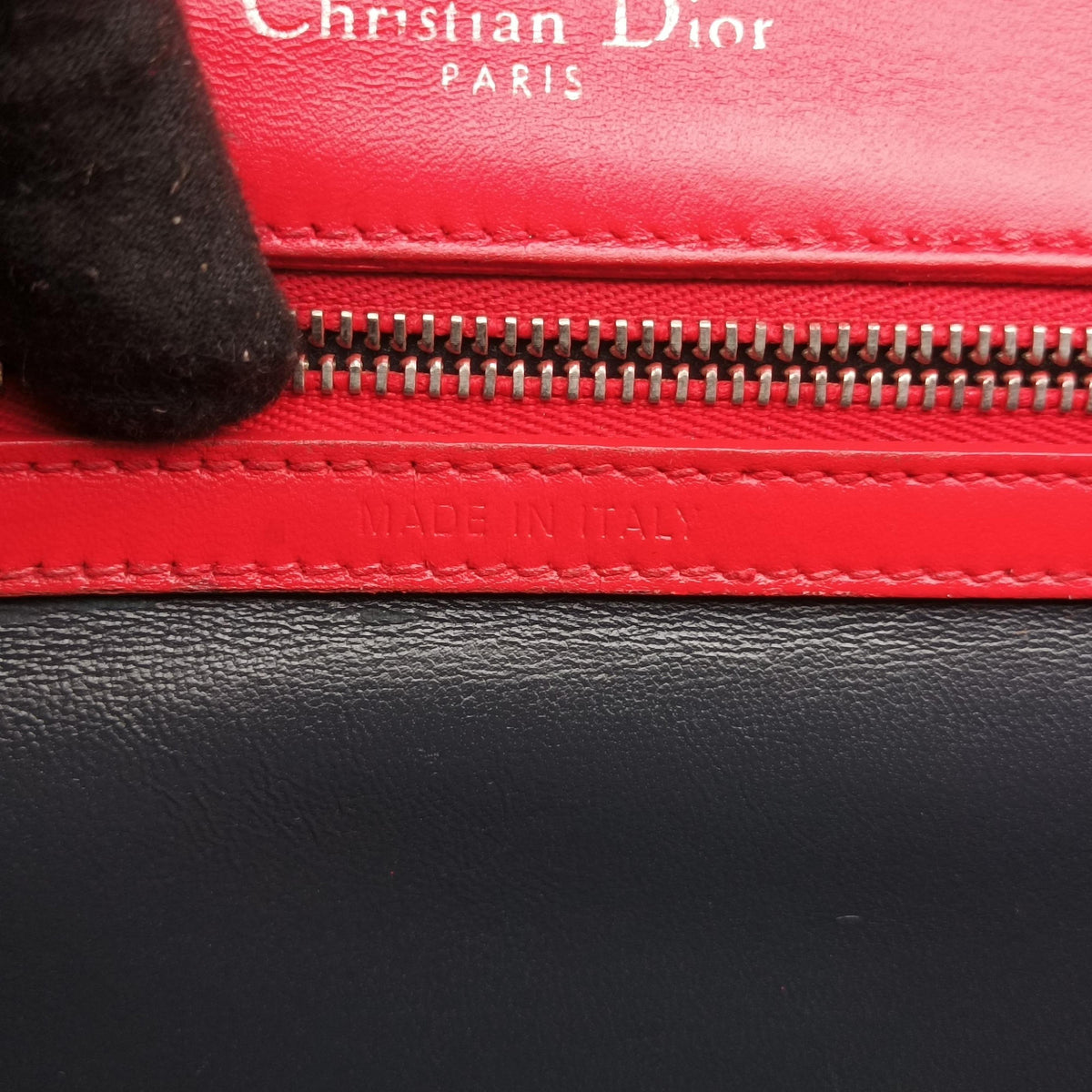 Secondhand Christian Dior Diorama Red Patent  shoulderbag | stylenewstar