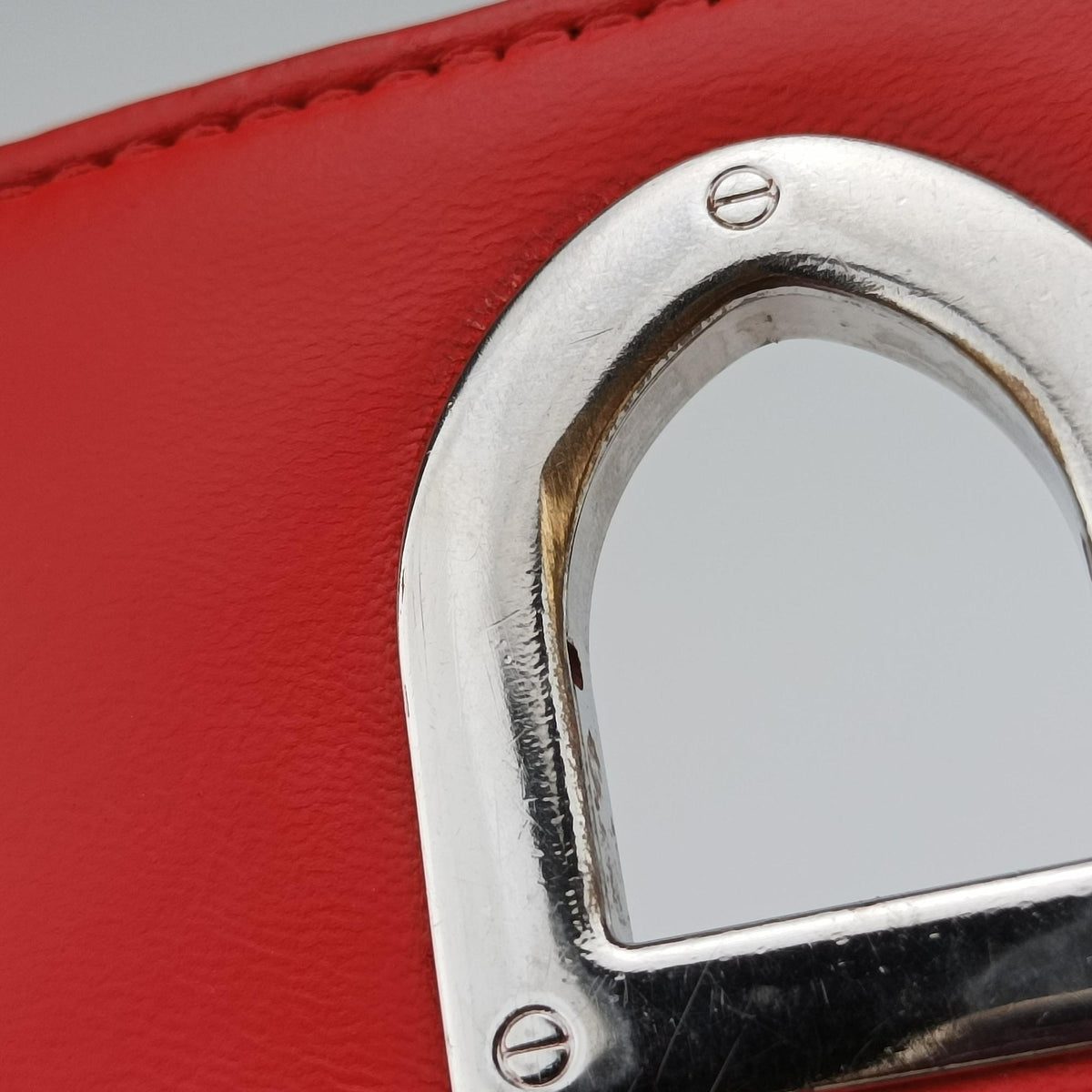 Secondhand Christian Dior Diorama Red Patent  shoulderbag | stylenewstar