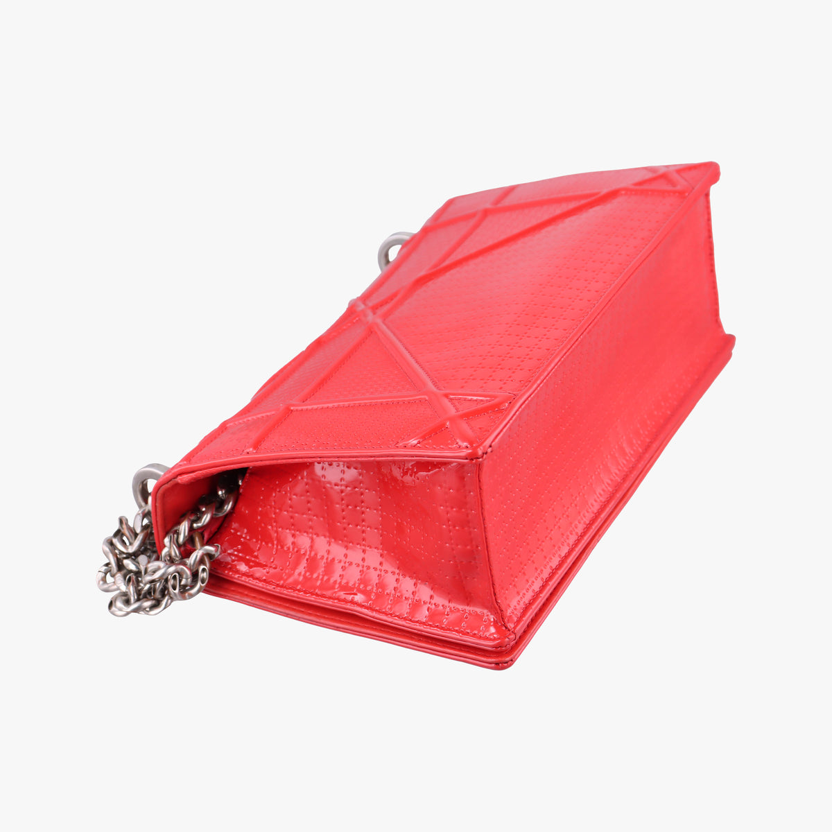 Secondhand Christian Dior Diorama Red Patent  shoulderbag | stylenewstar