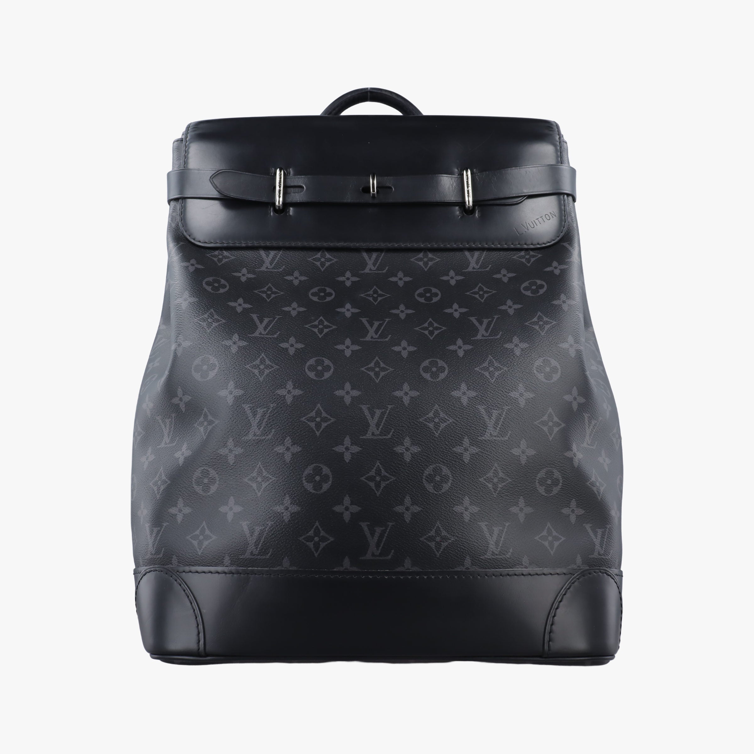 Pre-owned Louis Vuitton Steamer Backpack Black Monogram Eclipse Coated Canvas M44052 backpack/rucksack | stylenewstar