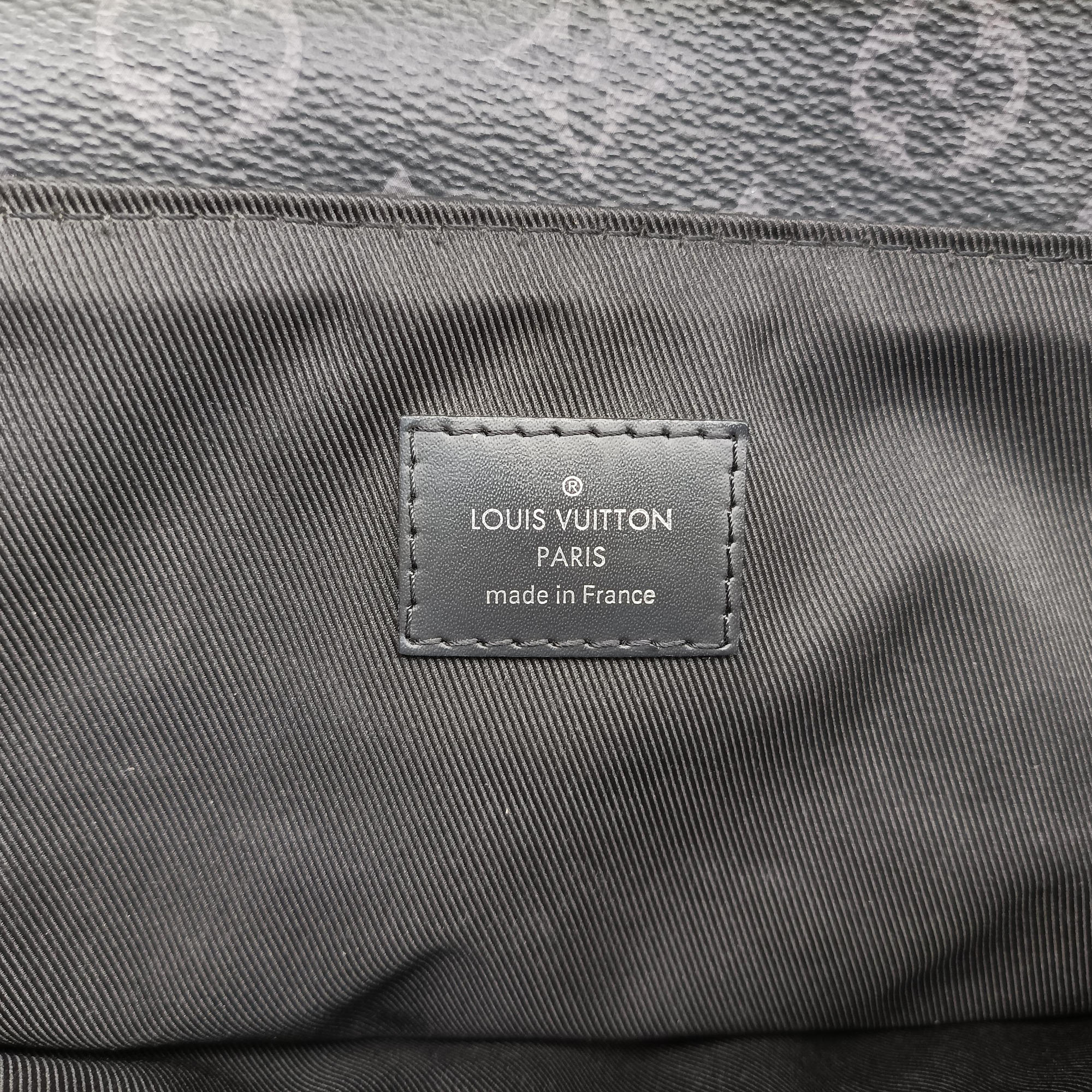Pre-owned Louis Vuitton Steamer Backpack Black Monogram Eclipse Coated Canvas M44052 backpack/rucksack | stylenewstar