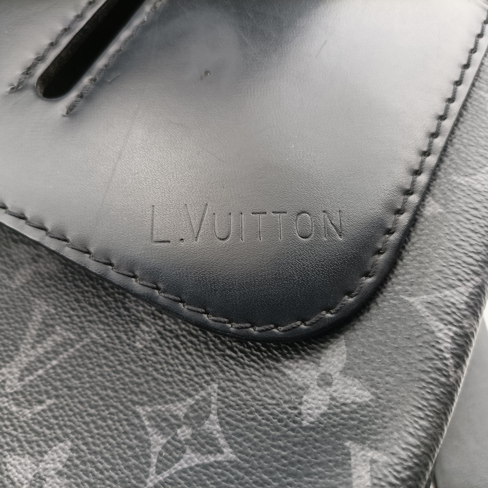Pre-owned Louis Vuitton Steamer Backpack Black Monogram Eclipse Coated Canvas M44052 backpack/rucksack | stylenewstar