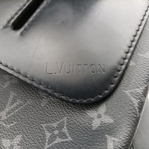 Pre-owned Louis Vuitton Steamer Backpack Black Monogram Eclipse Coated Canvas M44052 backpack/rucksack | stylenewstar