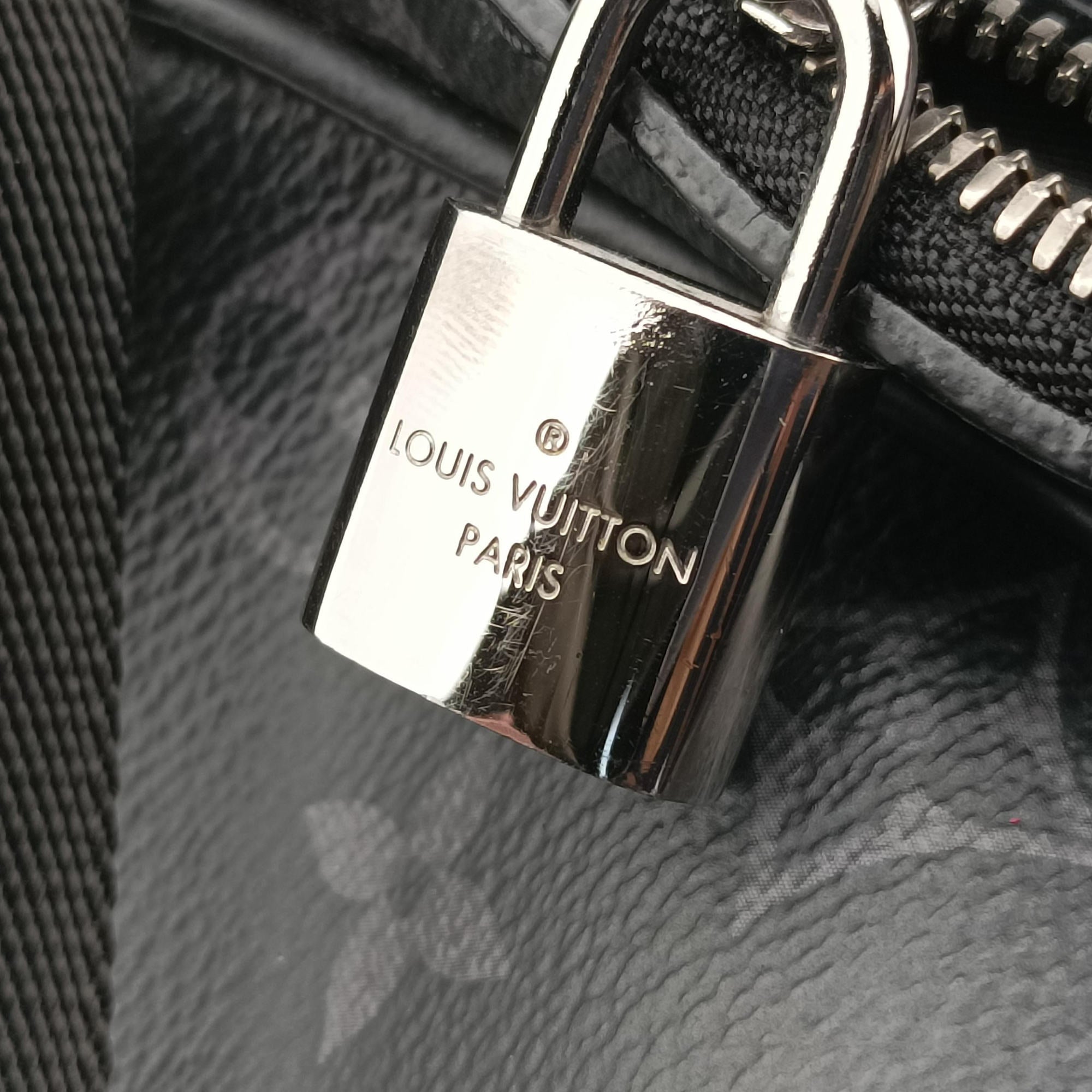 Pre-owned Louis Vuitton Steamer Backpack Black Monogram Eclipse Coated Canvas M44052 backpack/rucksack | stylenewstar