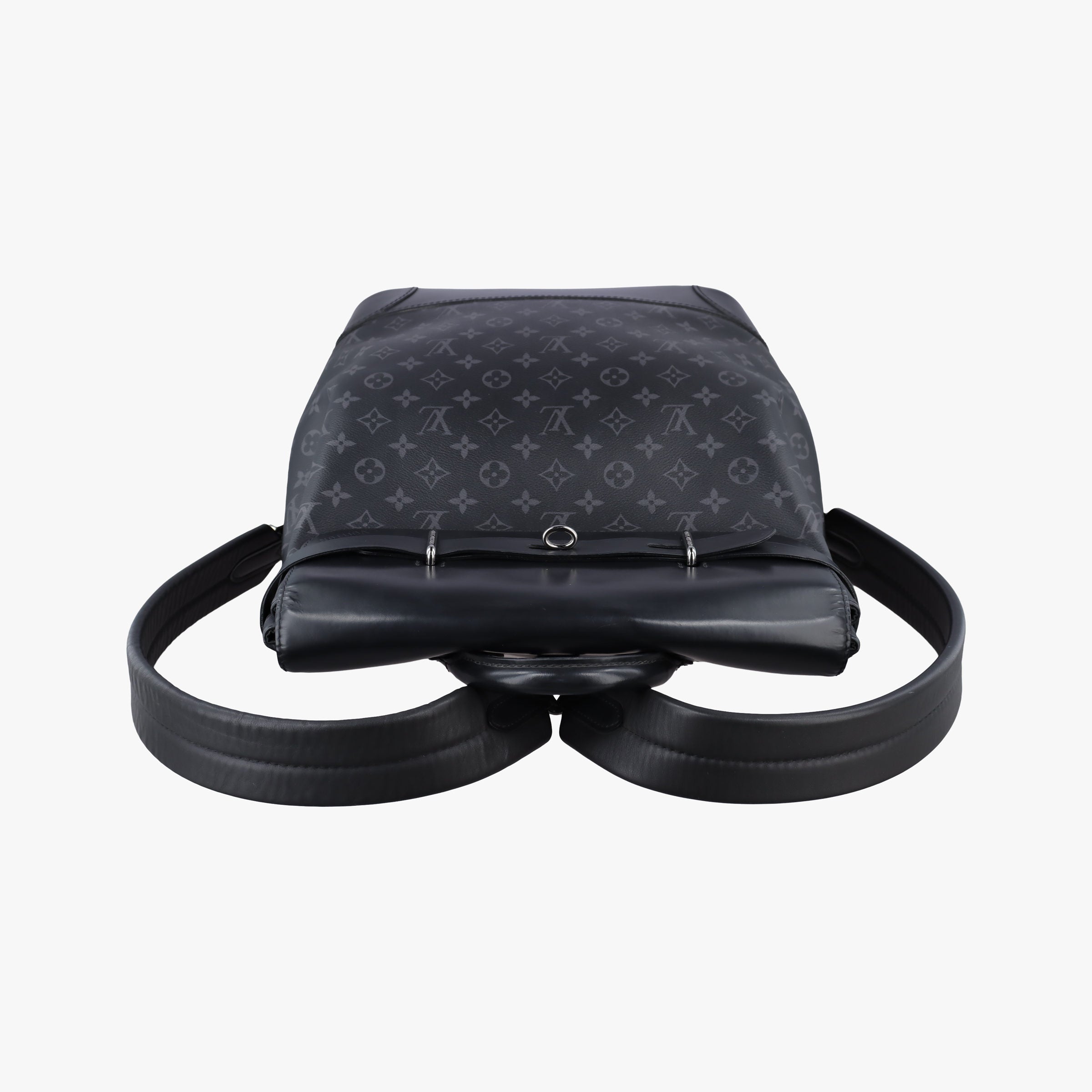 Pre-owned Louis Vuitton Steamer Backpack Black Monogram Eclipse Coated Canvas M44052 backpack/rucksack | stylenewstar