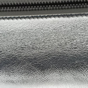 Pre-owned Christian Dior Dior double Medium Silver Leather  shoulderbag | stylenewstar