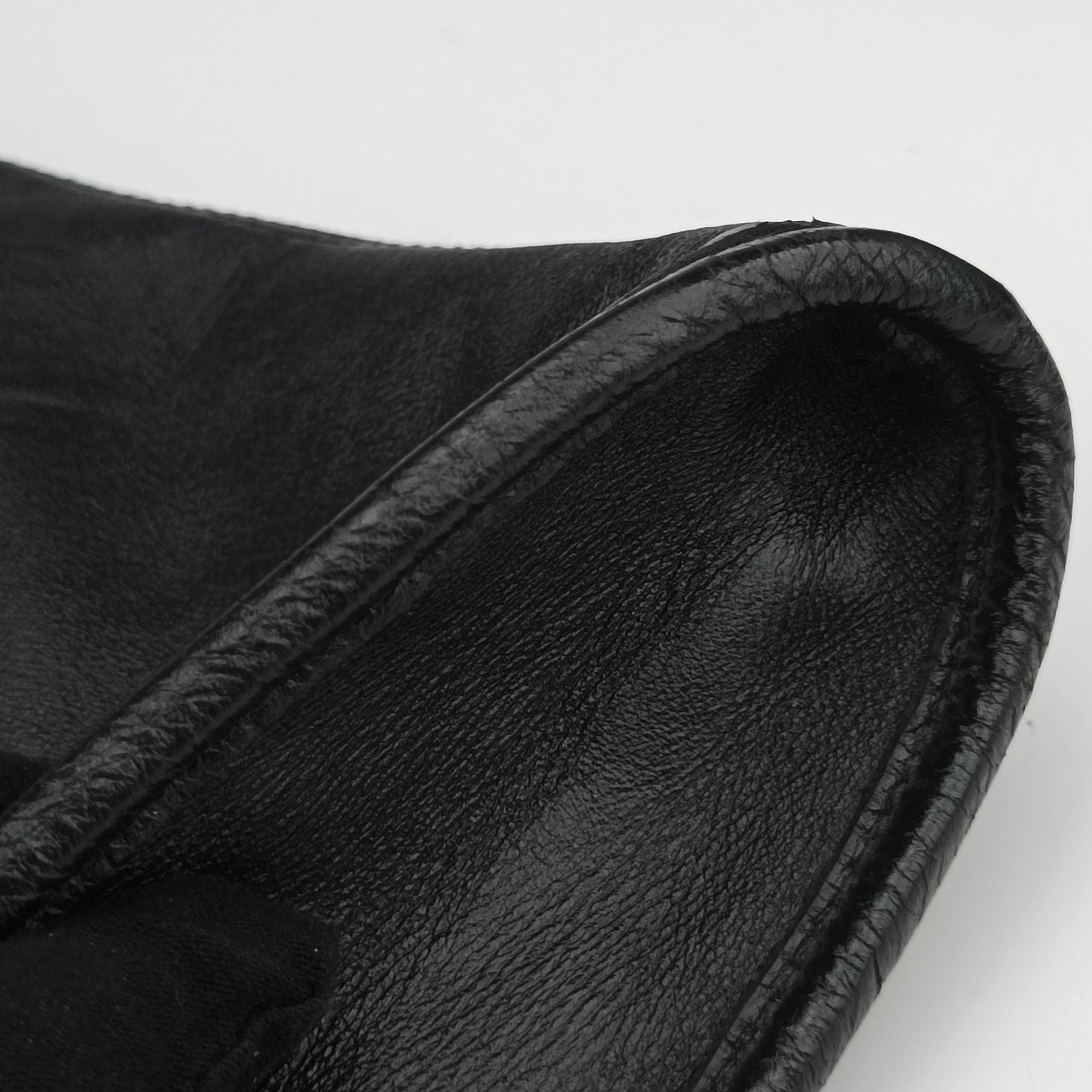 Vintage Gucci Rajah Black Leather 537219 shoulderbag | stylenewstar