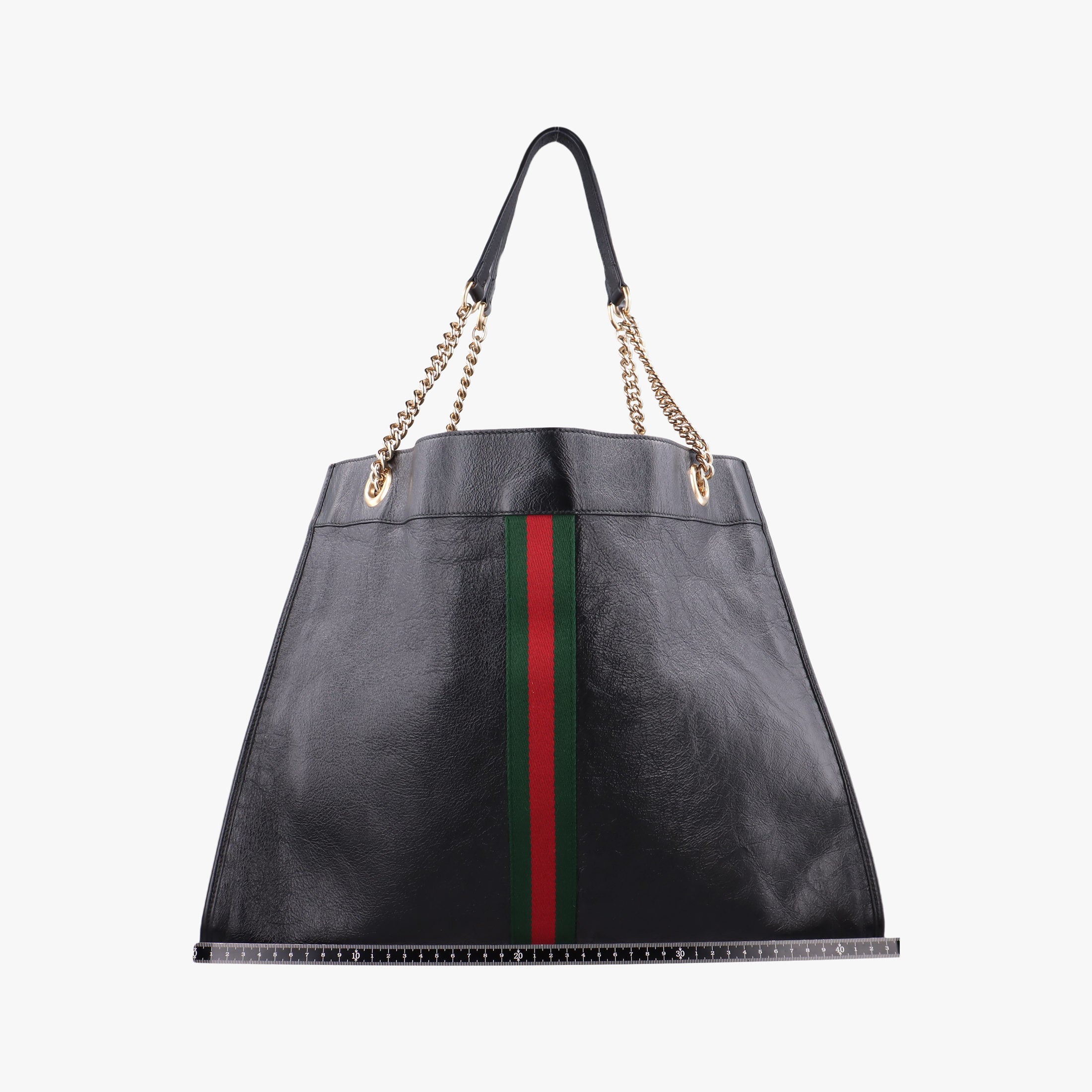 Vintage Gucci Rajah Black Leather 537219 shoulderbag | stylenewstar