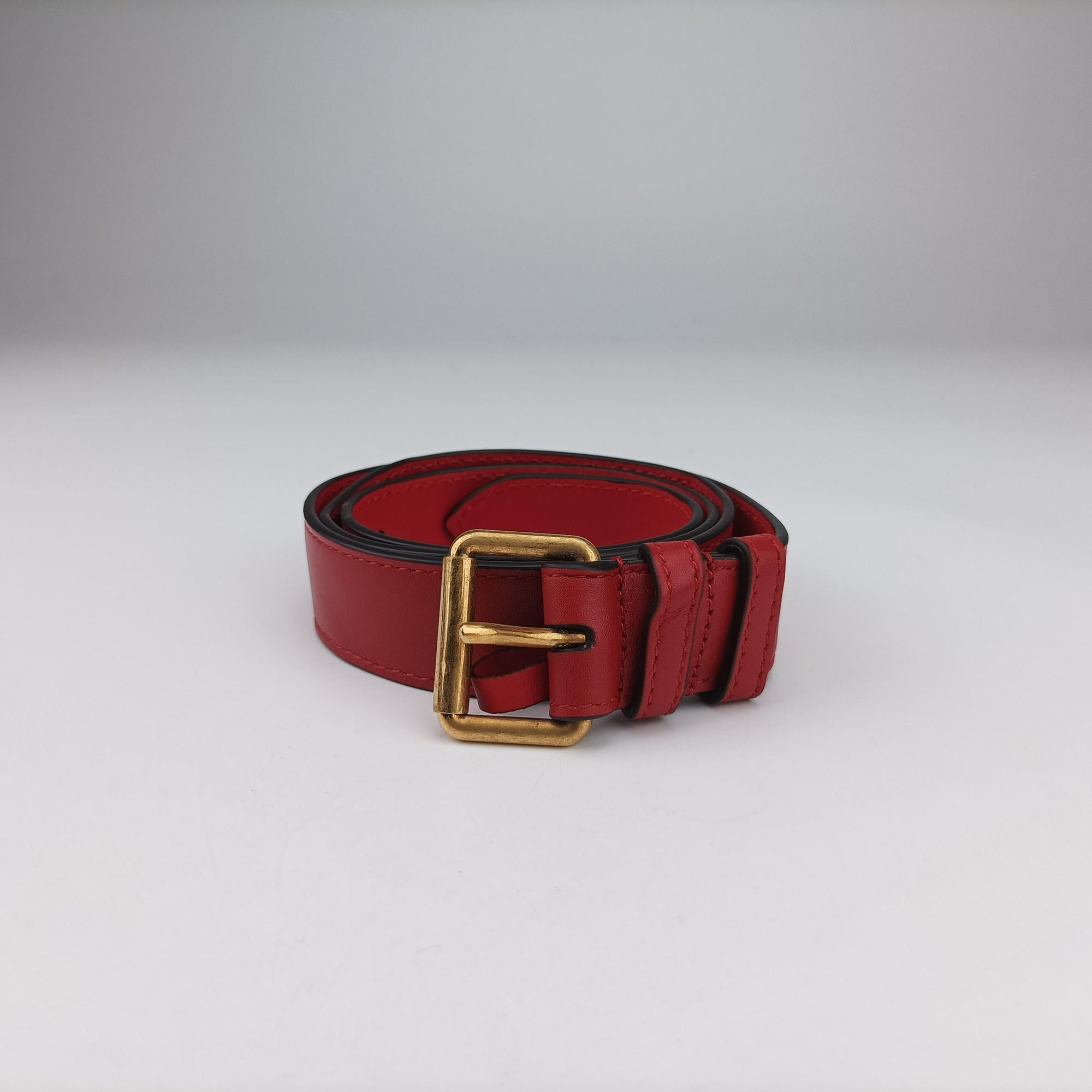 Vintage Gucci GG Marmont Red Leather 476434 bum bag/waist bag | stylenewstar