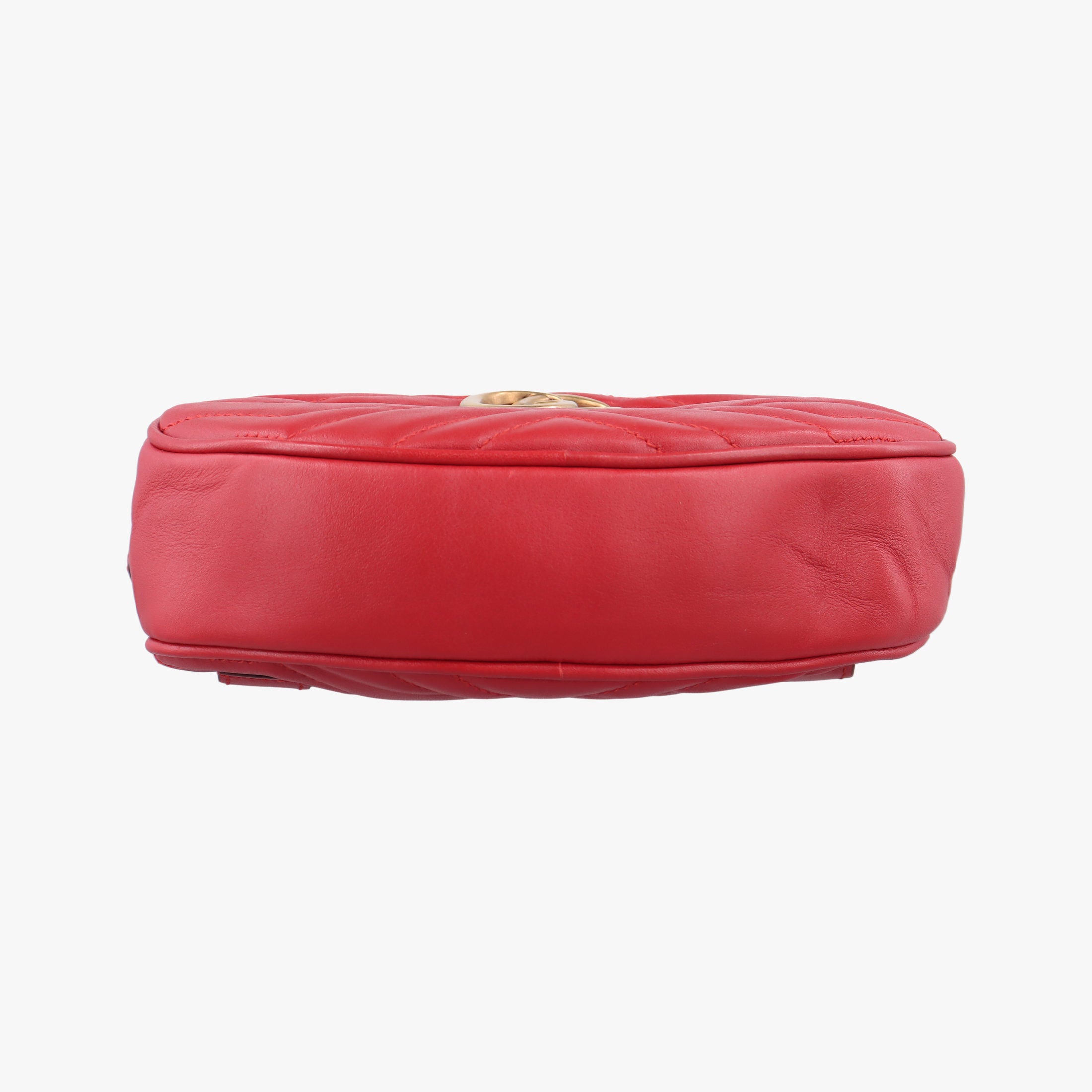 Vintage Gucci GG Marmont Red Leather 476434 bum bag/waist bag | stylenewstar