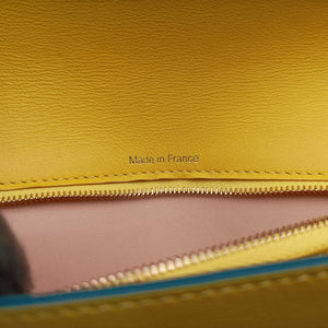 Secondhand Delvaux Tempete Yellow leather  shoulderbag | stylenewstar