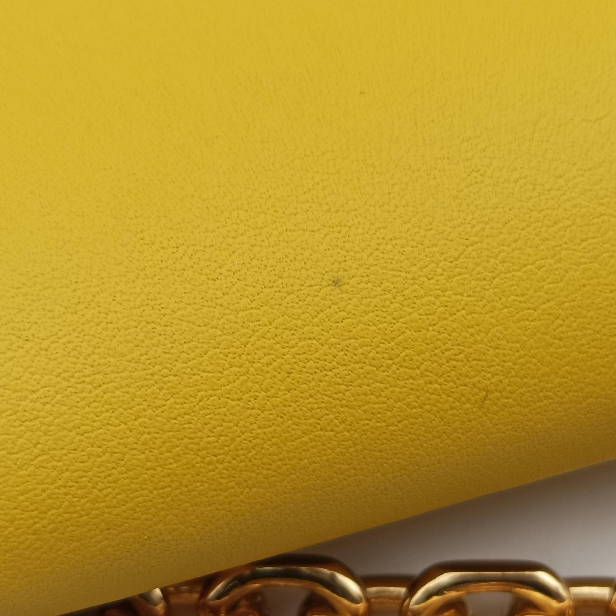 Secondhand Delvaux Tempete Yellow leather  shoulderbag | stylenewstar