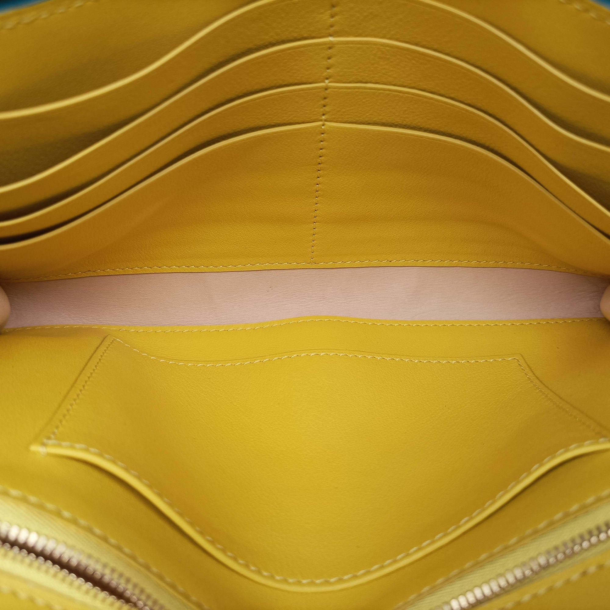Secondhand Delvaux Tempete Yellow leather  shoulderbag | stylenewstar
