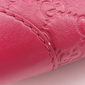 Secondhand Gucci Guccissima Mayfair Rose Leather 257061 handbag | stylenewstar
