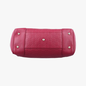 Secondhand Gucci Guccissima Mayfair Rose Leather 257061 handbag | stylenewstar