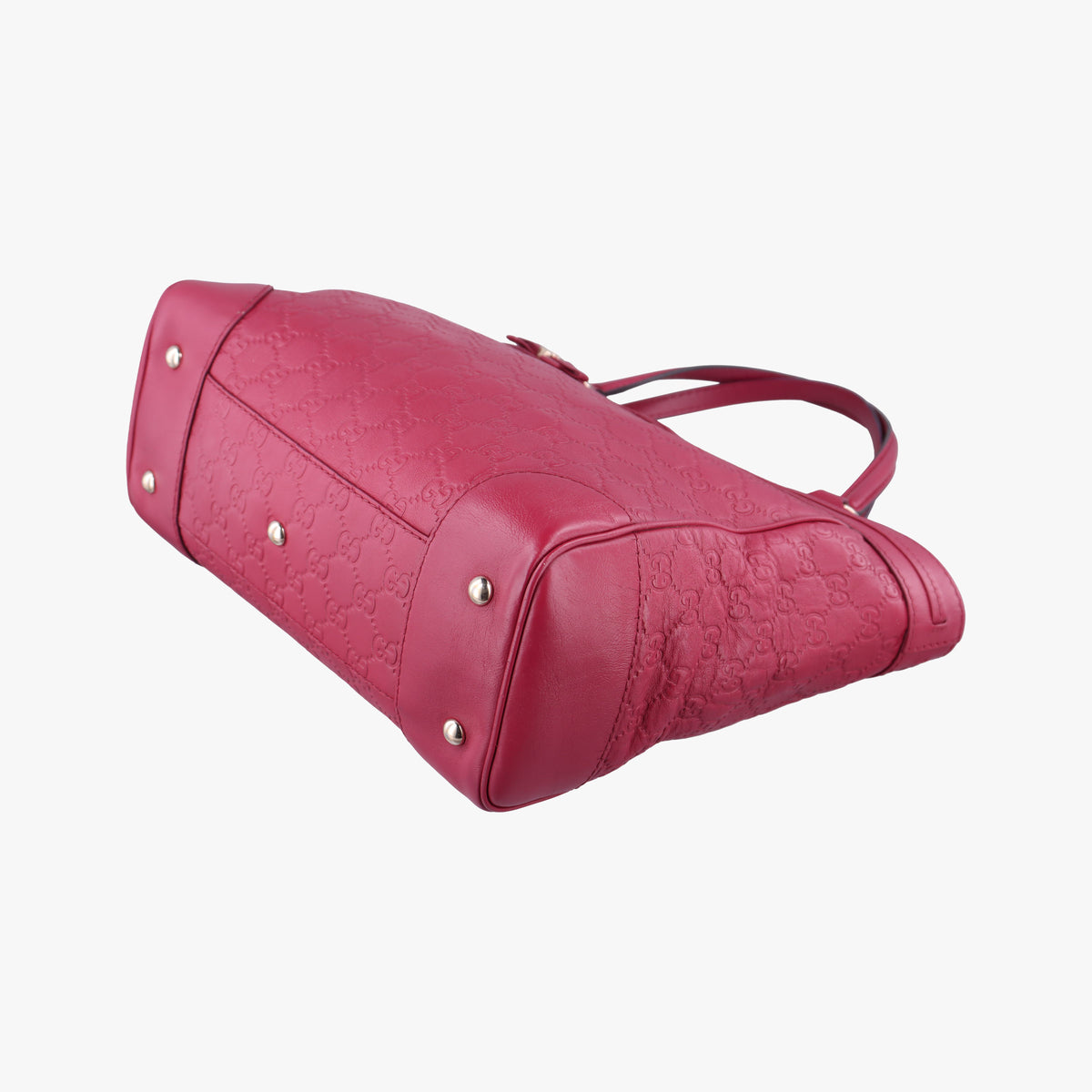 Secondhand Gucci Guccissima Mayfair Rose Leather 257061 handbag | stylenewstar