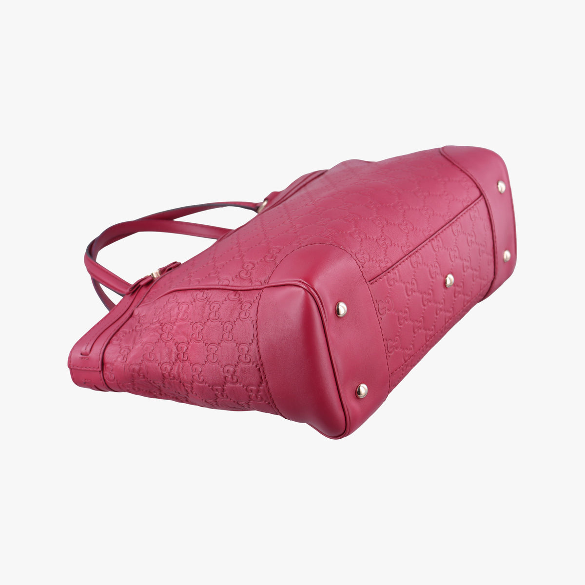 Secondhand Gucci Guccissima Mayfair Rose Leather 257061 handbag | stylenewstar