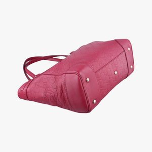 Secondhand Gucci Guccissima Mayfair Rose Leather 257061 handbag | stylenewstar