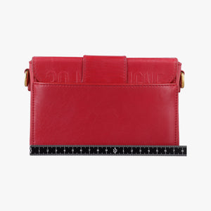 Pre-owned Christian Dior 30 MONTAIGNE Red Leather  shoulderbag | stylenewstar
