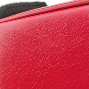 Pre-owned Christian Dior 30 MONTAIGNE Red Leather  shoulderbag | stylenewstar
