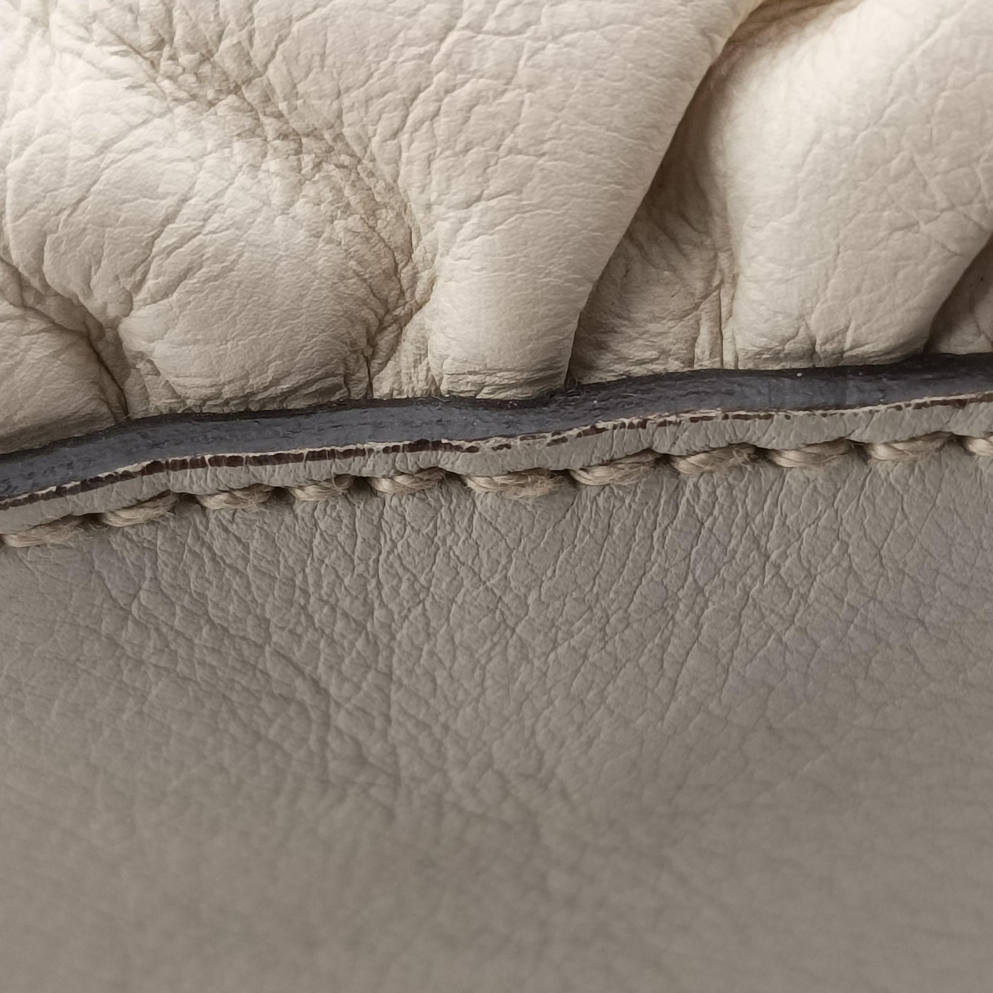 Pre-owned Gucci Bamboo Pop Beige Leather 189867 shoulderbag | stylenewstar