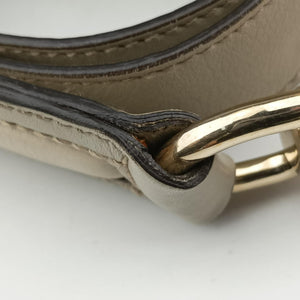 Pre-owned Gucci Bamboo Pop Beige Leather 189867 shoulderbag | stylenewstar