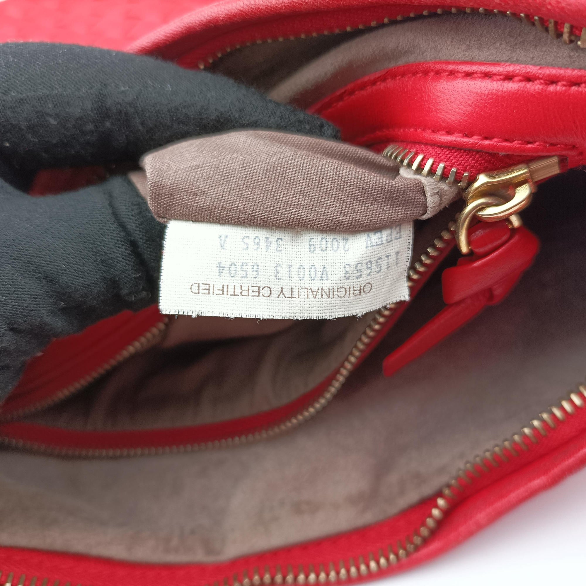 Pre-owned Bottega Veneta Intrecciato Red lambskin  handbag | stylenewstar