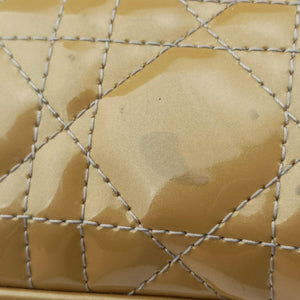 Secondhand Christian Dior Lady Dior Beige Patent  shoulderbag | stylenewstar