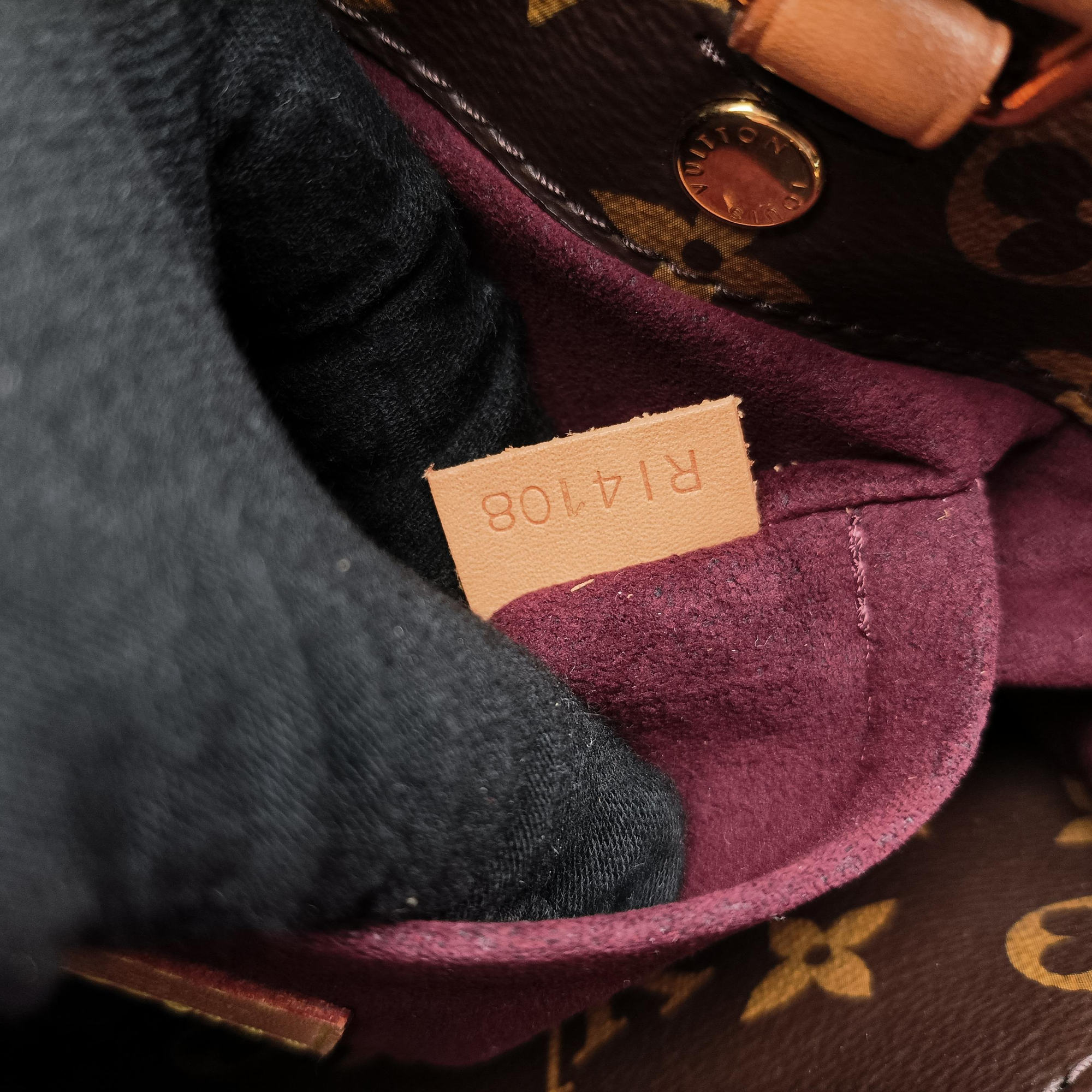 Vintage Louis Vuitton Montaigne BB Brown Monogram Canvas M41055 shoulderbag | stylenewstar