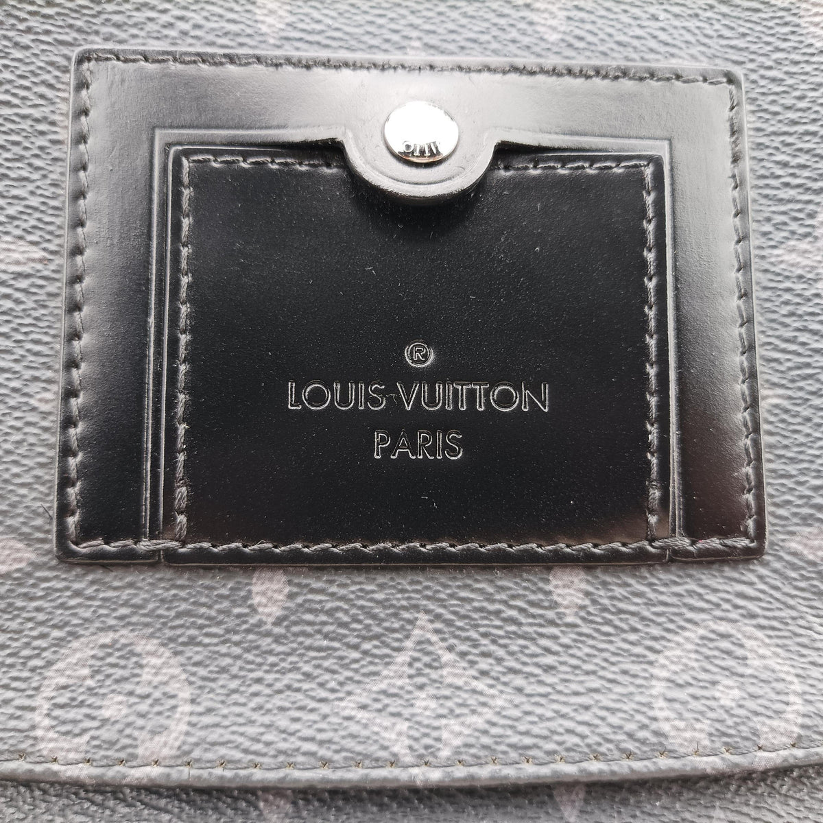 Pre-owned Louis Vuitton Messenger Voyage PM Noir Monogram Eclipse M40511 shoulderbag | stylenewstar