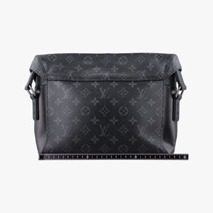 Pre-owned Louis Vuitton Messenger Voyage PM Noir Monogram Eclipse M40511 shoulderbag | stylenewstar