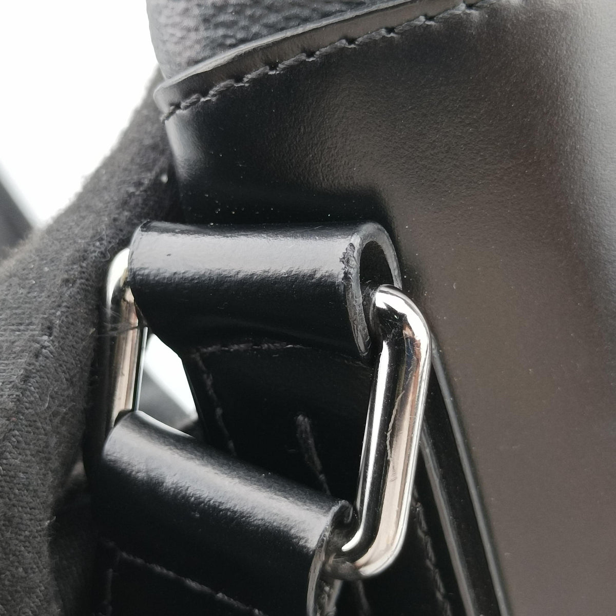 Pre-owned Louis Vuitton Messenger Voyage PM Noir Monogram Eclipse M40511 shoulderbag | stylenewstar
