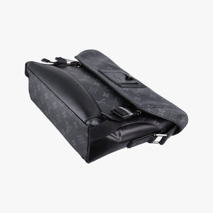 Pre-owned Louis Vuitton Messenger Voyage PM Noir Monogram Eclipse M40511 shoulderbag | stylenewstar