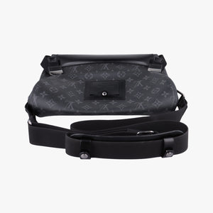 Pre-owned Louis Vuitton Messenger Voyage PM Noir Monogram Eclipse M40511 shoulderbag | stylenewstar