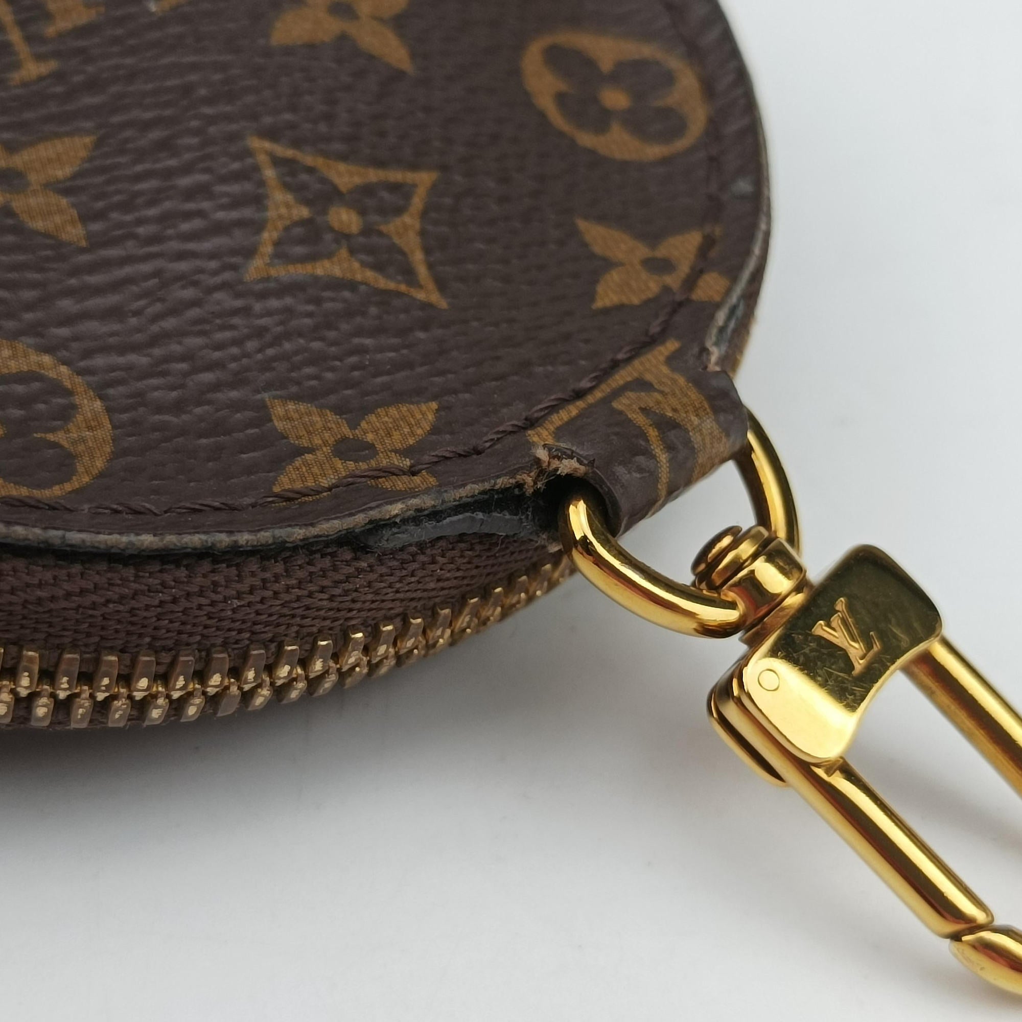Pre-owned Louis Vuitton Multi Pochette Accessoir brown×khaki Monogram Canvas M44813 shoulderbag | stylenewstar