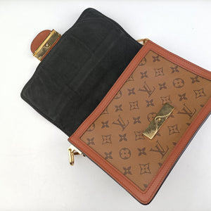 Pre-owned Louis Vuitton DAUPHINE brown Monogram Reverse M45958 shoulderbag | stylenewstar