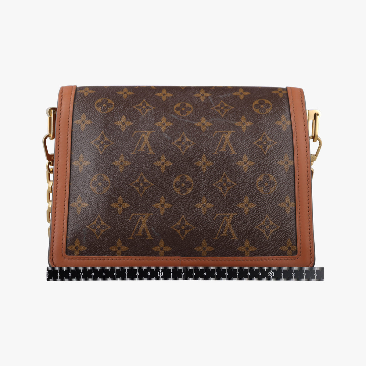 Pre-owned Louis Vuitton DAUPHINE brown Monogram Reverse M45958 shoulderbag | stylenewstar