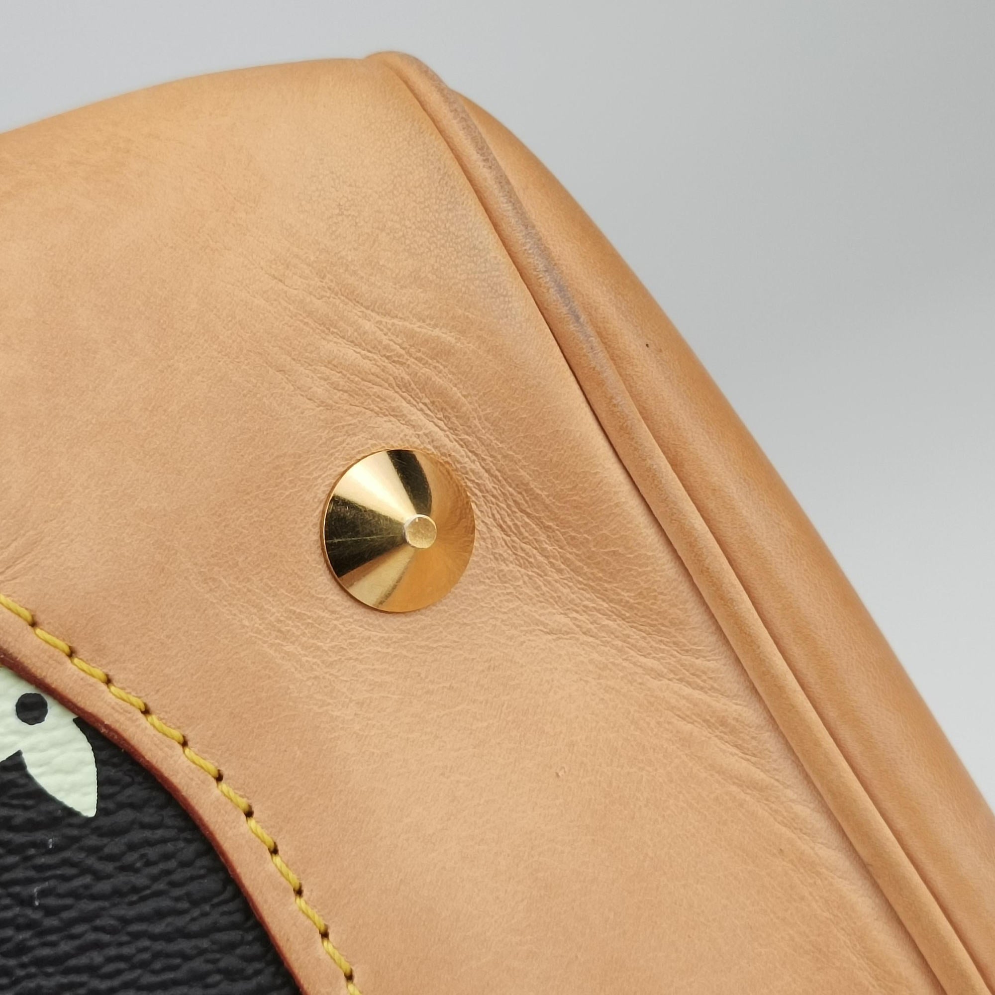 Pre-owned Louis Vuitton COURTNEY MM Noir Monogram Multicolor M45642 shoulderbag | stylenewstar