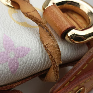 Vintage Louis Vuitton Petit NOe white Monogram Multicolor M42229 shoulderbag | stylenewstar